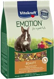 Корм для кроликов Vitakraft Emotion Beauty Selection 1.5 кг для кожи и шерсти.