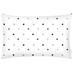 Набір наволочок Cosas Love CS1 40х60 см білий (SetPillow_LoveGreyBlack_40x60) - мініатюра 1