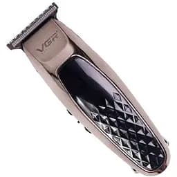 Машинка для стрижки волосся VGR V-093 бездротова з USB зарядкою триммер 5 W сріблясто-чорна (24324-V-093_285)