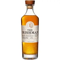 Віскі The Irishman The Harvest Single Malt and Single Pot Irish Whiskey 40% 0.7 л у подарунковій упаковці + 2 склянки - мініатюра 2