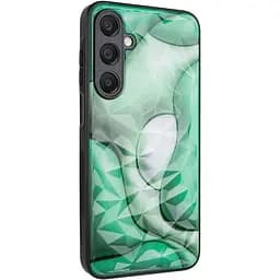 TPU+PC чохол Epik Prisma BubbleGum для Samsung Galaxy A05s 3D Green