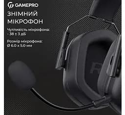 Игровые наушники GamePro HS-1350-B Genesis Hunter Black - мініатюра 6