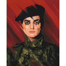 Картина по номерам Brushme Сила Украины ©Полина Скурихина 40x50 см