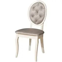 Стілець Prestol Альбіна 450x450x963 мм бежевий з айворі