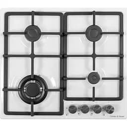 Варильна поверхня Gunter & Hauer GH 608 газова W Біла емаль