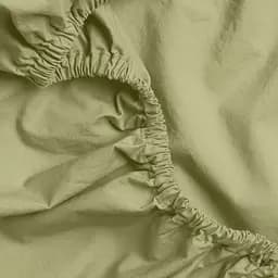Комплект постільної білизни Cosas Olive Євро варена бавовна оливка (78WashedCotton_Olive_El-Olive_200) - мініатюра 6