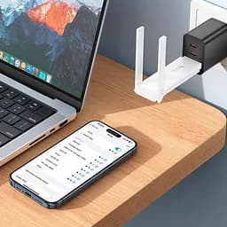 Портативний роутер - модем HOCO HI40 Portable (Europe Asia and Africa) WiFi6 2.4GHz - мініатюра 8