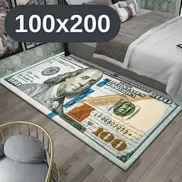 Стильний та зносостійкий килим для дому "100 доларів" 100х200 KT8000608