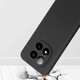Силіконовий чохол BeCover для Xiaomi Redmi Note 14 Pro Plus 5G Black (712761) - мініатюра 3