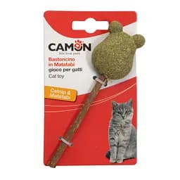 Іграшка для котів Camon паличка Мататабі з фігурками з котячої м'яти 14 см в асортименті (AG109) - мініатюра 3