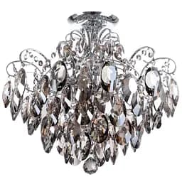 Потолочная хрустальная люстра Brille E14 40W CH (BKL-574S/4)