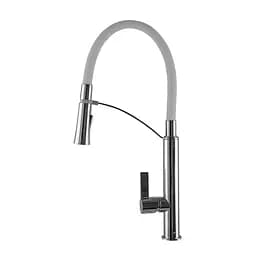 Смеситель для кухни Topaz Sardinia TS 8817-H23-W-S Белый матовый