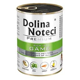 Консерва Dolina Noteci Premium 400г для собак з дичиною, овочами та рисом