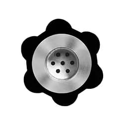 Ковпак для куріння шестеренка з композиту 1,5см №5 Black (15684)