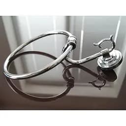 Кільце для рушника Kugu Versace 204C Хром