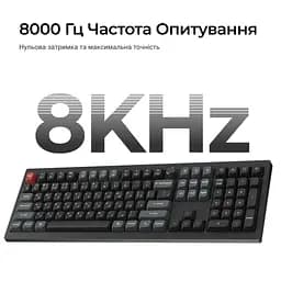Клавіатура Keychron V6 Ultra Keychron Red Switch RGB UA Black (V6U-D1-UA) - мініатюра 9