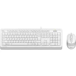 Комплект клавиатура и мышь A4Tech Fstyler F1010 White (1147556) [114615]