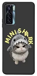 Чохол Demsky Kitty shark для TECNO Camon 17 Pro