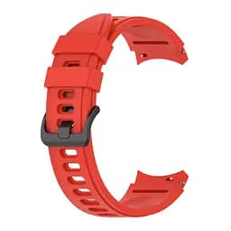 Ремінець для Samsung Galaxy Watch 5 Pro 45mm - червоний ширина кріплення 20мм силікон Watchbands RiccoOne (W29-1WB69551119) - мініатюра 3