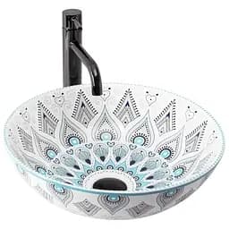 Умивальник Rea Mandala накладний REA-U7502, Цветной