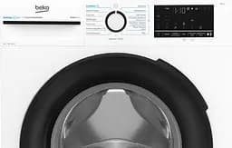 Пральна машина Beko фронтальна 8 кг 1400 A+++ 55 см дисплей інвертор пара білий - мініатюра 5