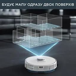 Робот-пилосос з вологим прибиранням Rowenta X-PLORER Serie 75 S RR8567WH - мініатюра 5