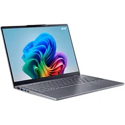 Ноутбук Acer Swift 14 AI OLED SF14-51-78FT з процесором Intel Core Ultra 7-256V pana la 4.8 GHz, 14", WUXGA OLED, 16GB LPDDR5X RAM, 1TB SSD, Intel Arc графікою, Windows 11 Home, Ste - мініатюра 6