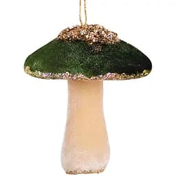 Прикраса декоративна Yes! Fun Гриб 10 см смарагдовий (974987)