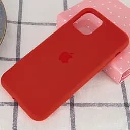Чохол Silicone Case Full Protective AA для Apple iPhone 11 6.1" Червоний / Dark Red - мініатюра 2