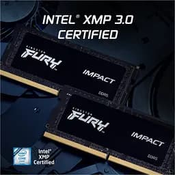 Модуль пам'яті для ноутбука SoDIMM DDR5 16GB 5600 MHz Impact Kingston Fury (ex.HyperX) (KF556S40IB-16) - мініатюра 5