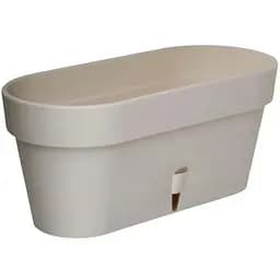 Вазон Santino Latina window box 6.7 л пісочний (LWB67MGRY)