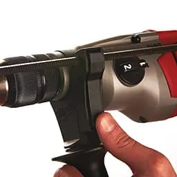Дриль з ударом двошвидкісний MILWAUKEE, PD2E 22 R, 850Вт (56Нм) (бічна рукоять, кейс) - мініатюра 8