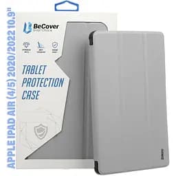 Чохол-книжка BeCover Tri Fold Soft TPU Silicone для Apple iPad Air 4/5 2020/2022 10.9" Gray (711132) - мініатюра 4