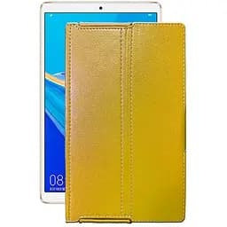 Чехол StatusCASE из экокожи для планшета Huawei MediaPad M6 8.4 Желтый
