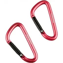 Брелок-карабін Munkees 3206 D 6х60 мм пара Red (1012-3206-RD)