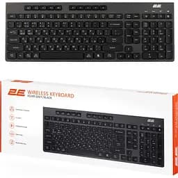 Клавіатура 2E KS280 Wireless/Bluetooth Black-Gray (2E-KS280WBGR_UA) - мініатюра 10