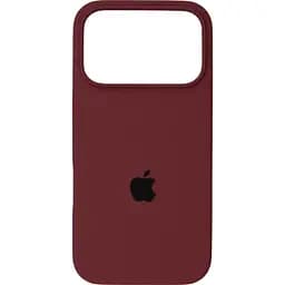 Чехол Silicone Case для Apple iPhone 17 Pro Plum AA [145172]