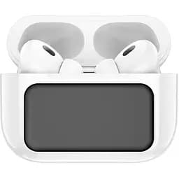 Навушники безпровідні Hoco EW72 Soar true wireless ANC Noise reduction + кейс з екраном білі