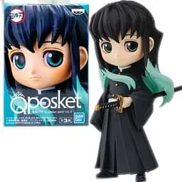 Фигурка Bandai Q Posket Токито Муичиро Tokito Muichiro Клинок уничтожающий демонов Demon Slayer 7 см DS TM v3