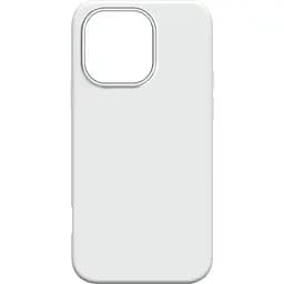Чохол Make Apple iPhone 16 Pro Silicone Titanium White