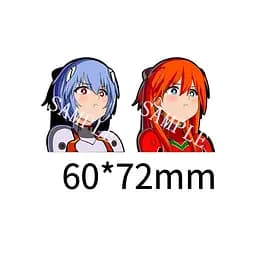 Голографічна наклейка Євангеліон Evangelion