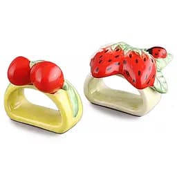 Кільця для серветок Lefard Фрукти, 2 шт., 5 см (59-503)