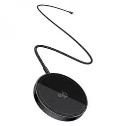 Зарядний пристрій Baseus Simple Mini4 Air Magnetic Qi2 15W чорний (P10278200111-00) - мініатюра 3