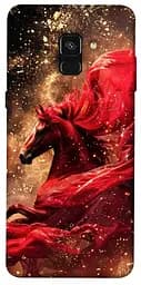 Чехол itsPrint Red sparkles Horse для Samsung A530 Galaxy A8 (2018)