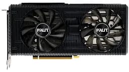 Видеокарта Palit RTX 3050 8Gb Dual (NE63050019P1-190AD) (GDDR6, 128 bit, PCI-E v4.0) Б/у