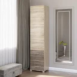 Пенал закрытый Эверест Бриз-17 с ящиками Сонома/Трюфель (DTM-2274)