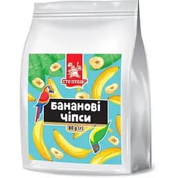 Бананові чіпси Сто пудів 80 г