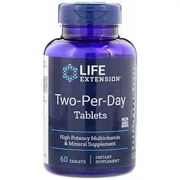 Мультивітамінний комплекс Life Extension Two-Per-Day 120 таблеток