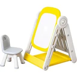 Мольберт для малювання зі стільцем Mealux Felix (KD-G012 Yellow)