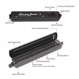 Вакуумний пакувальник NEW Vacuum Sealer ZKFK-001 вакууматор - мініатюра 4
